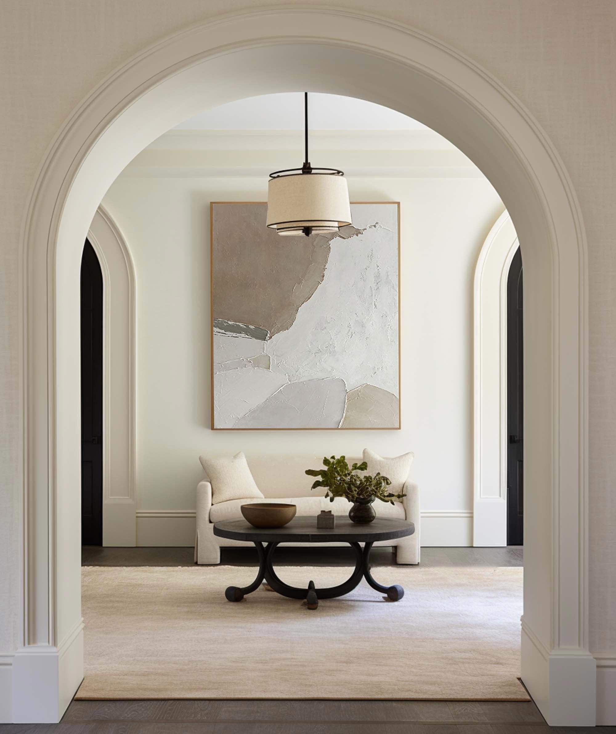 Grey Abstract Painting #GAP 011 - Image 7