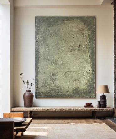 Blue & Green Abstract Painting #BGA 026