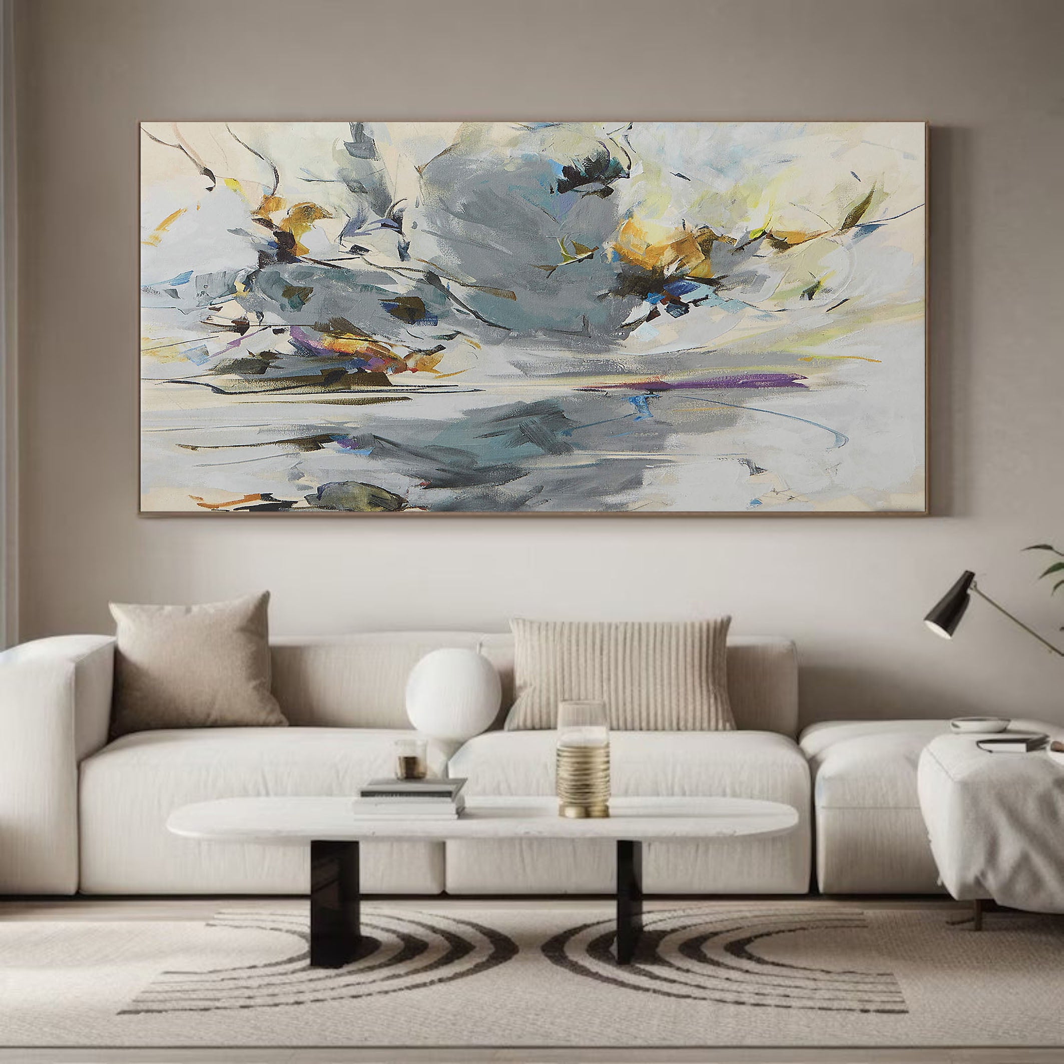 The Birds Of Wonder In the Auspicious Sky, Abstract Wall Art #BGA 109 - Image 4