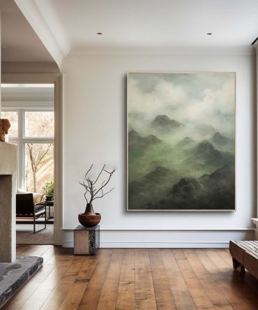 Blue & Green Abstract Painting #BGA 006