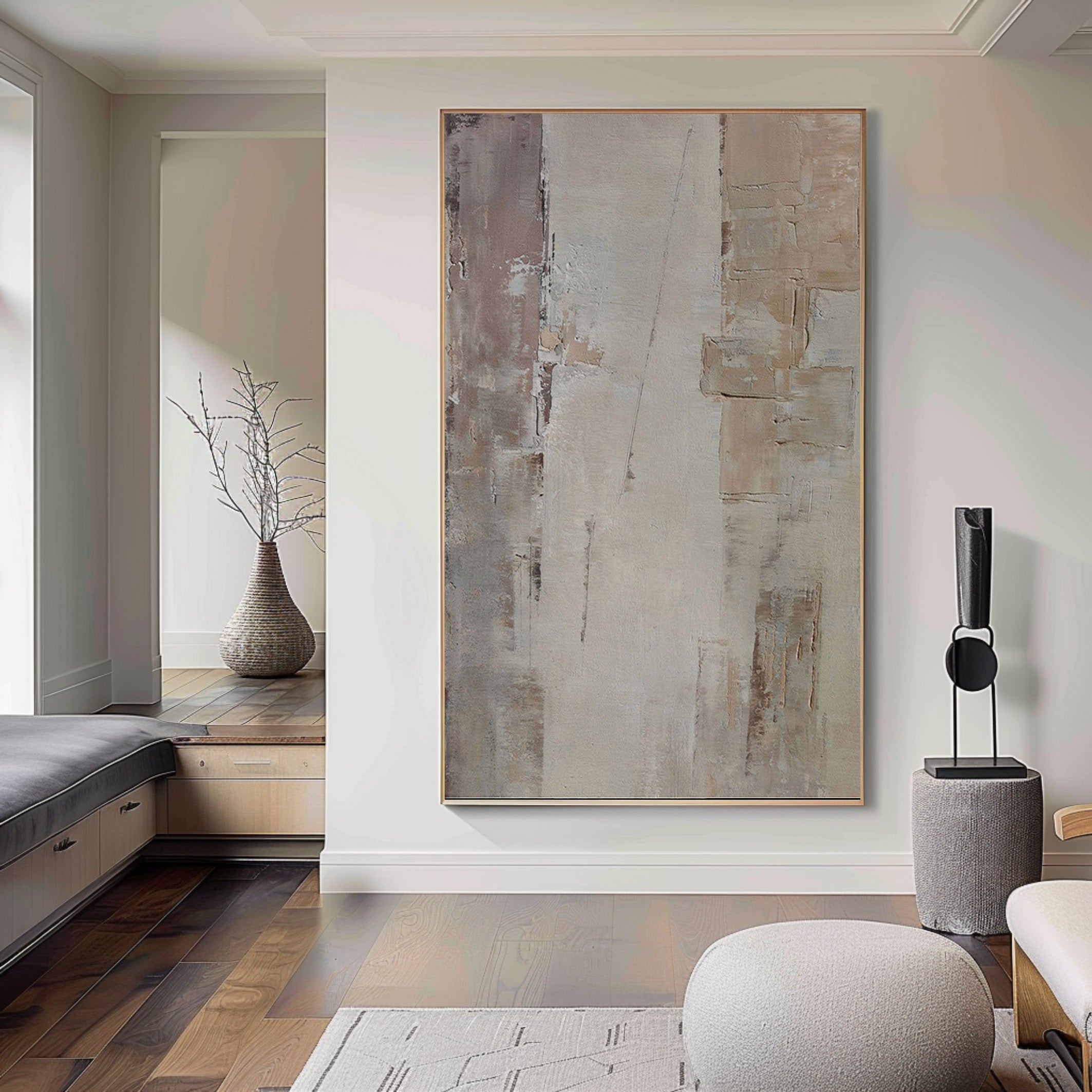 Wabi Sabi Abstract Painting #WS 010 - Image 2