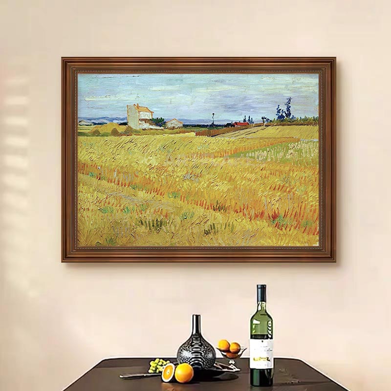 Wheat Fields, Vincent Van Gogh Inspired #BGA 104 - Image 15