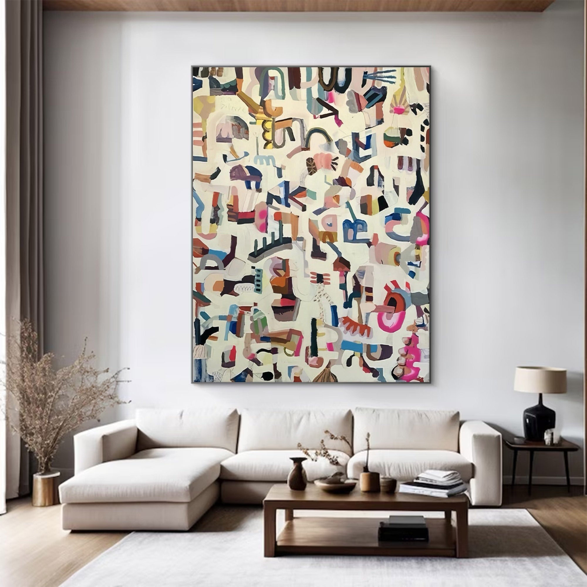 Modern Abstract Large Graffiti Art | MuroArt #WG 112 - Image 4