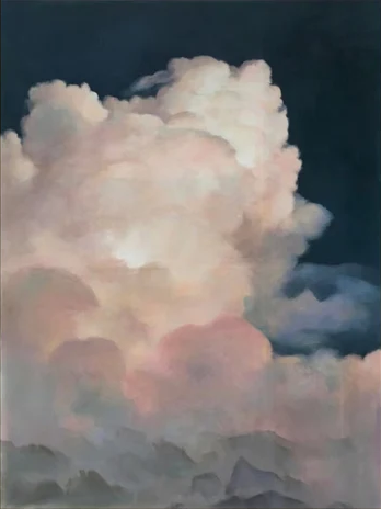 Ethereal Cloudscape Painting Elegant Wall Art for Living Spaces #SP 009 - Image 10