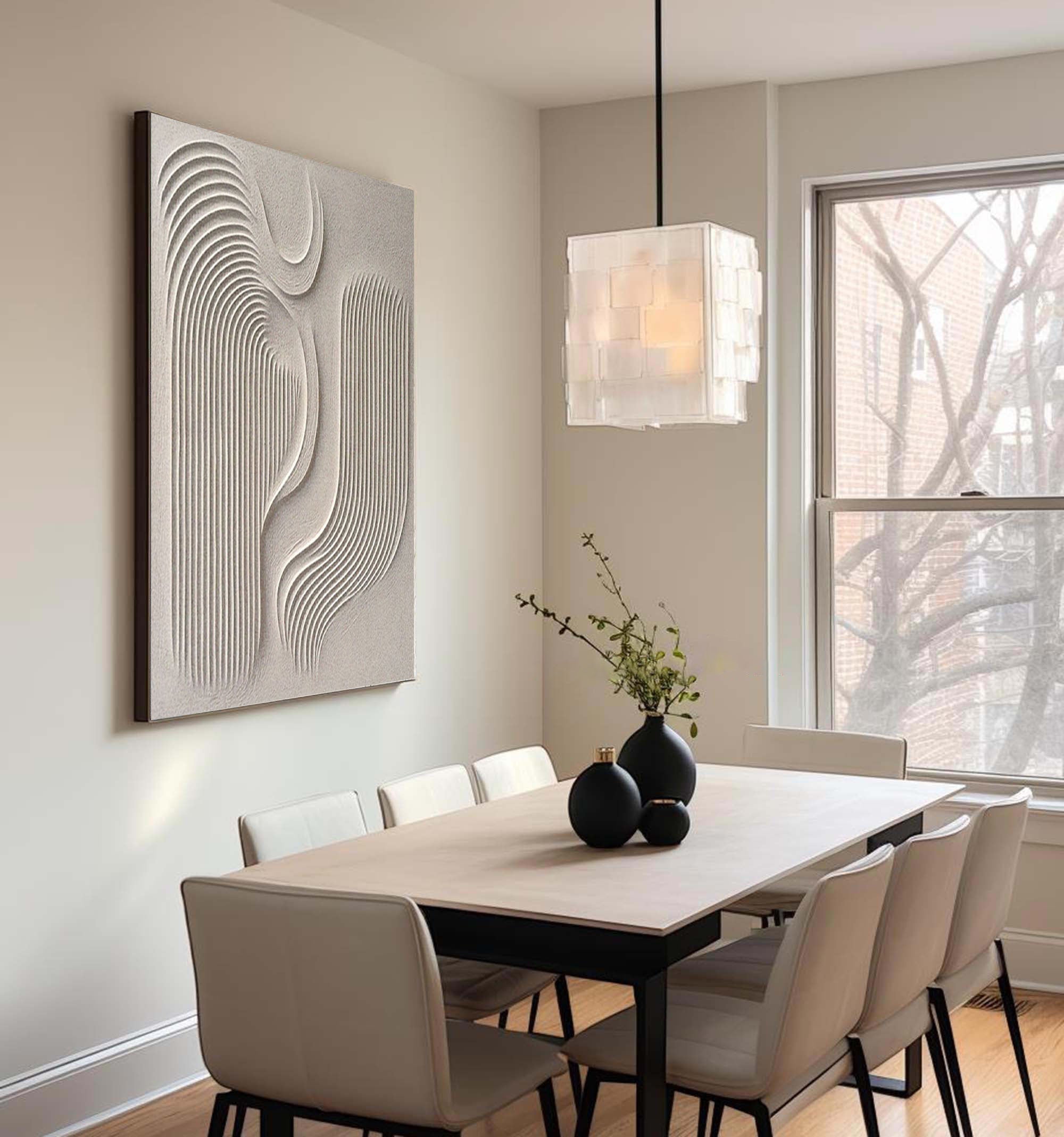 Beige & Brown Minimalist Painting #BBM 021 - Image 4