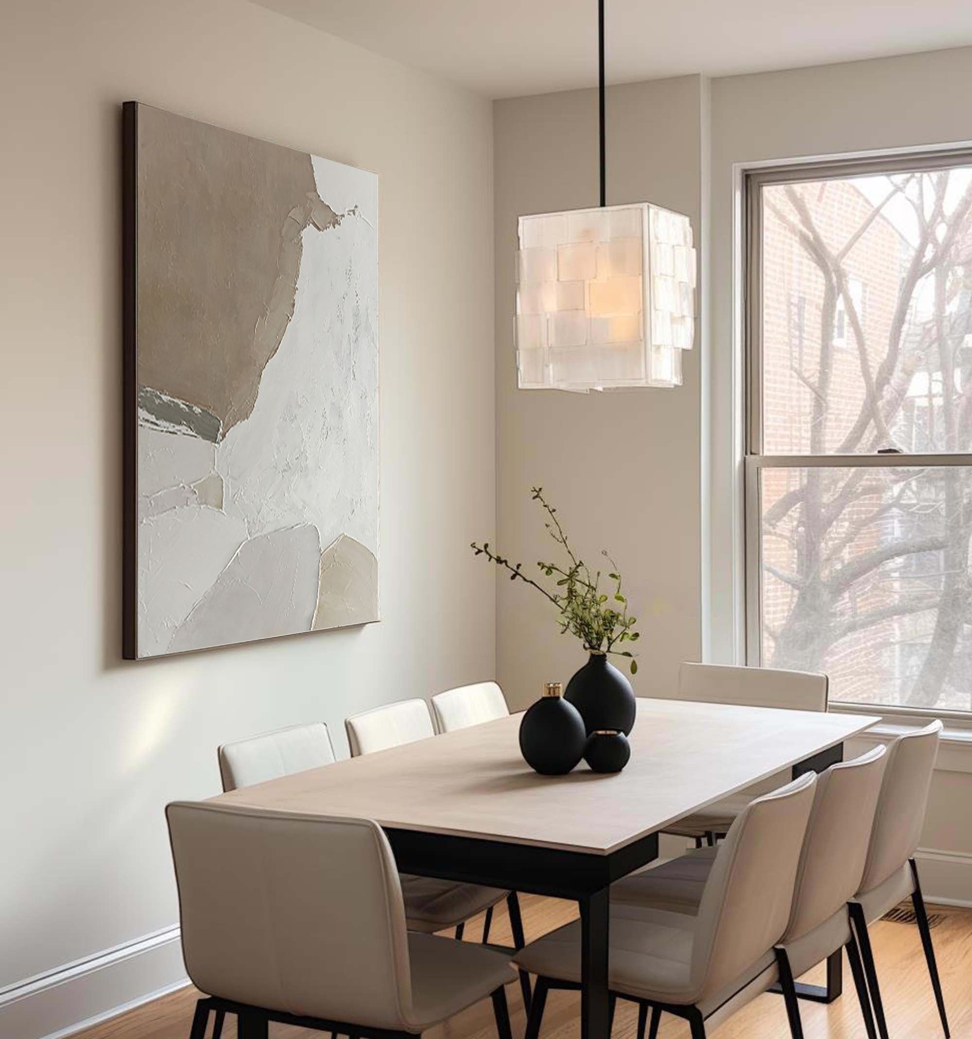 Grey Abstract Painting #GAP 011 - Image 5