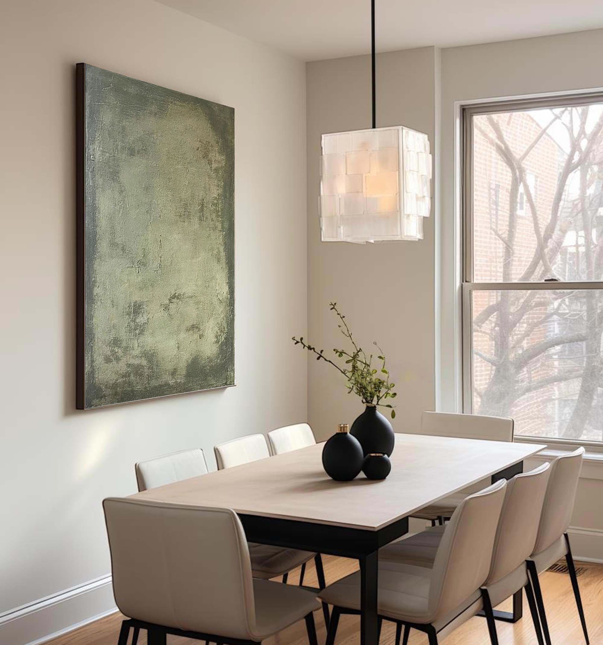 Blue & Green Abstract Painting #BGA 026 - Image 3