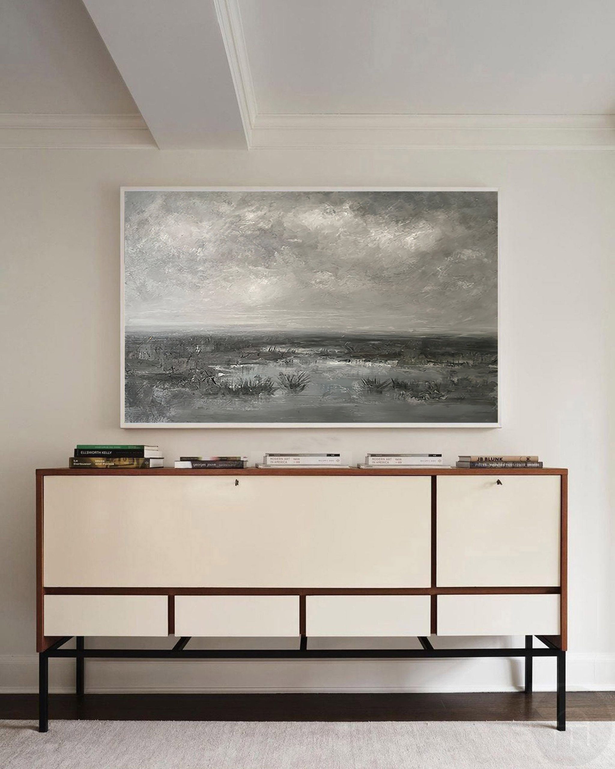 Grey Abstract Painting #GAP 003 - Image 2