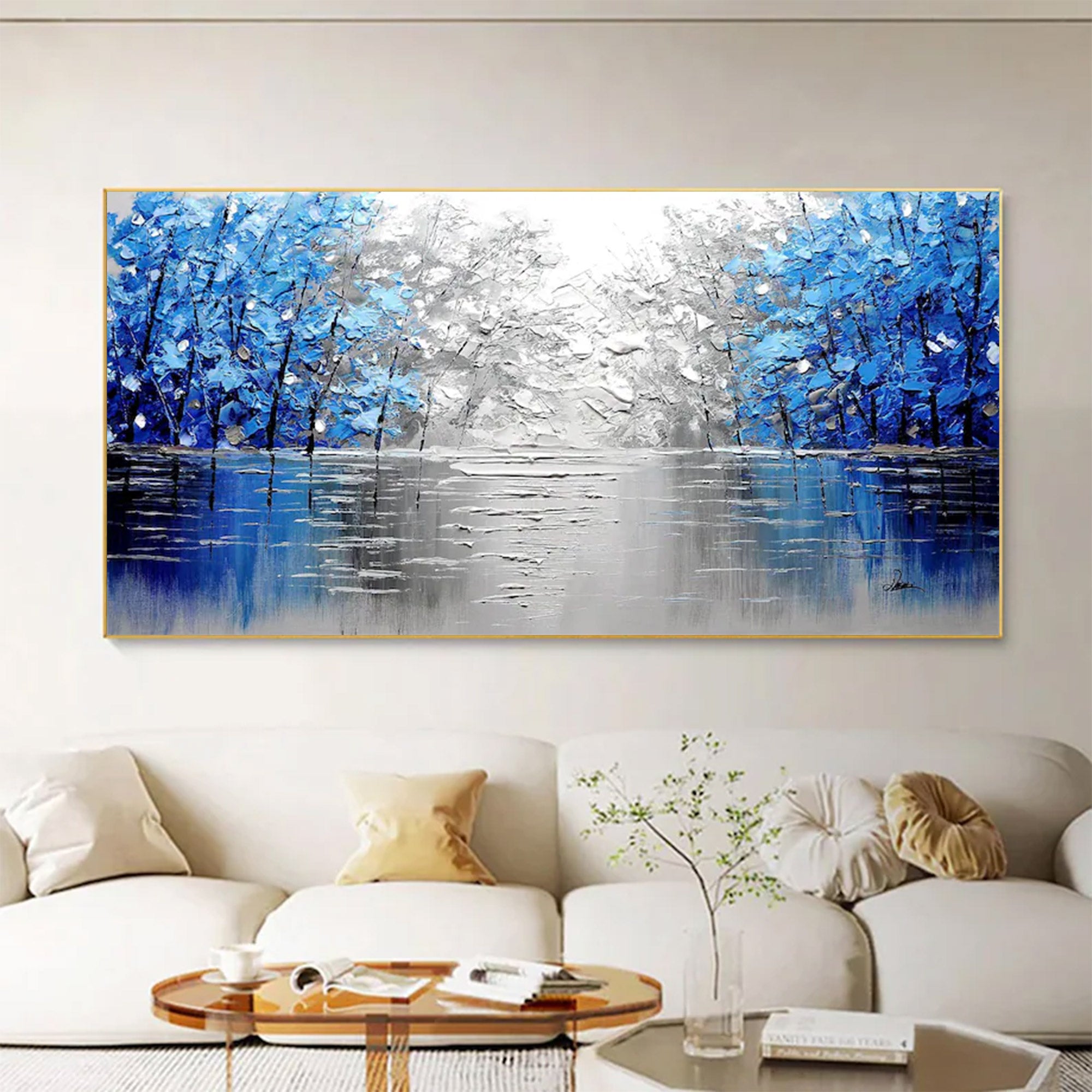 Large Contemporary Abstract Energetic Art | MuroArt #WGA 037 - Image 10