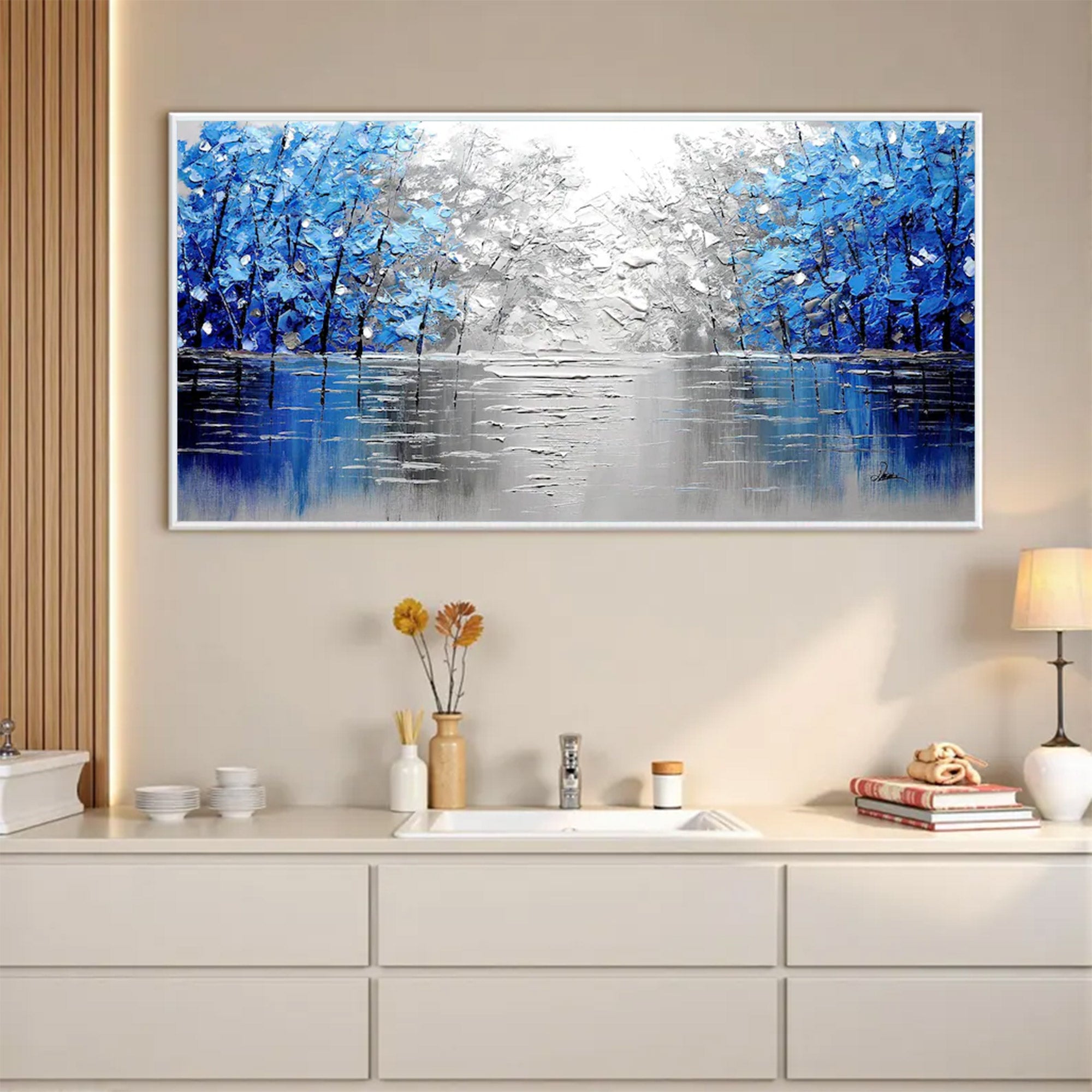 Large Contemporary Abstract Energetic Art | MuroArt #WGA 037 - Image 5