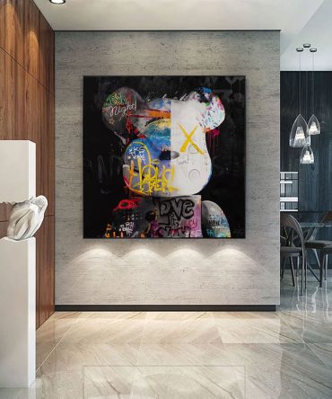 Large Contemporary Pop Graffiti Art | MuroArt #WGA 027