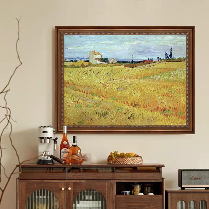 Wheat Fields, Vincent Van Gogh Inspired #BGA 104 - Image 6