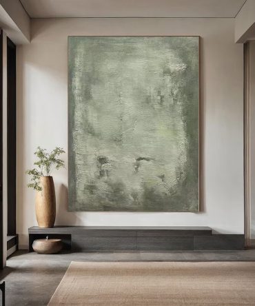 Blue & Green Abstract Painting #BGA 027