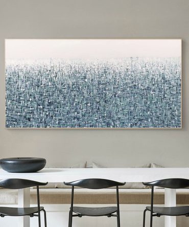 Blue & Green Abstract Painting #BGA 008