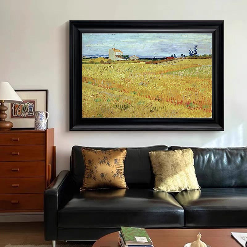 Wheat Fields, Vincent Van Gogh Inspired #BGA 104 - Image 7
