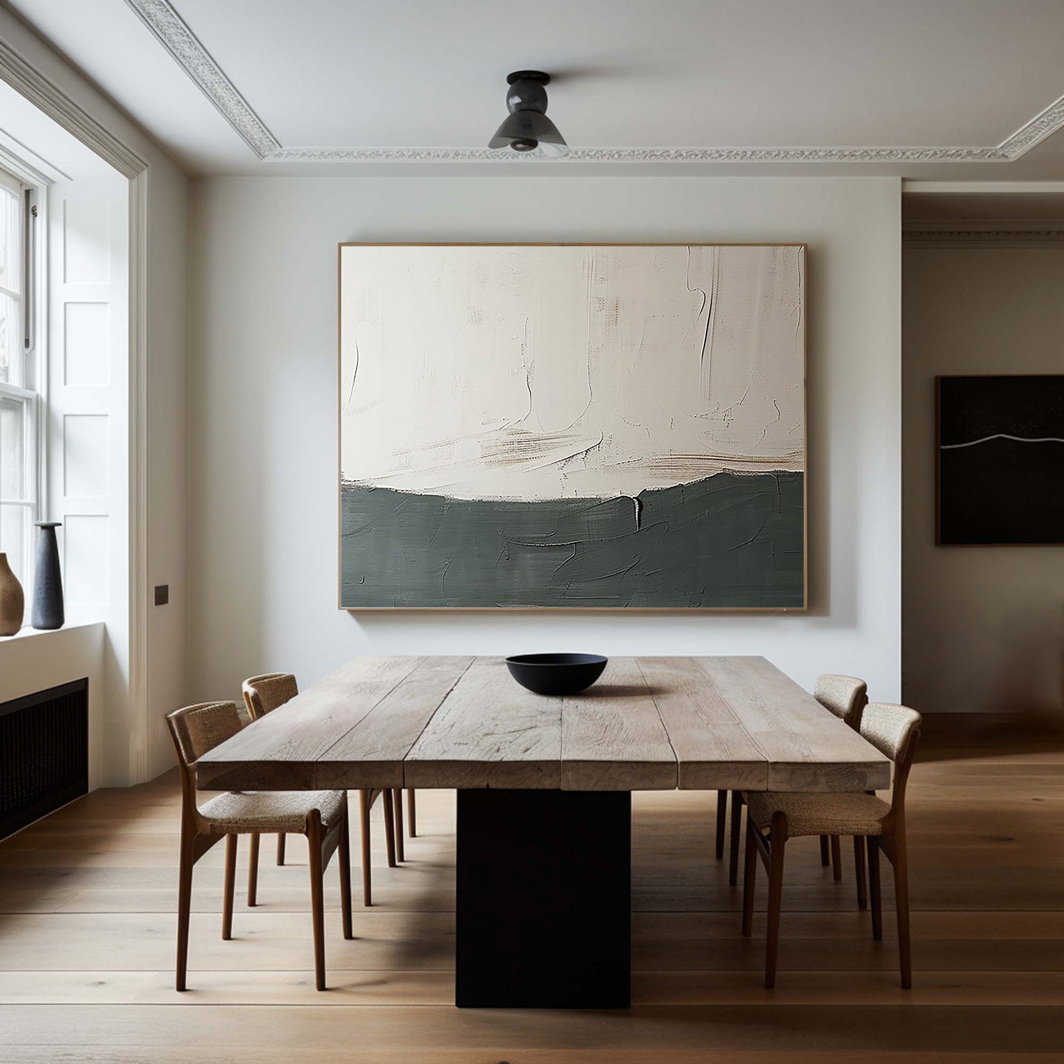 Grey Abstract Painting #GAP 002 - Image 2