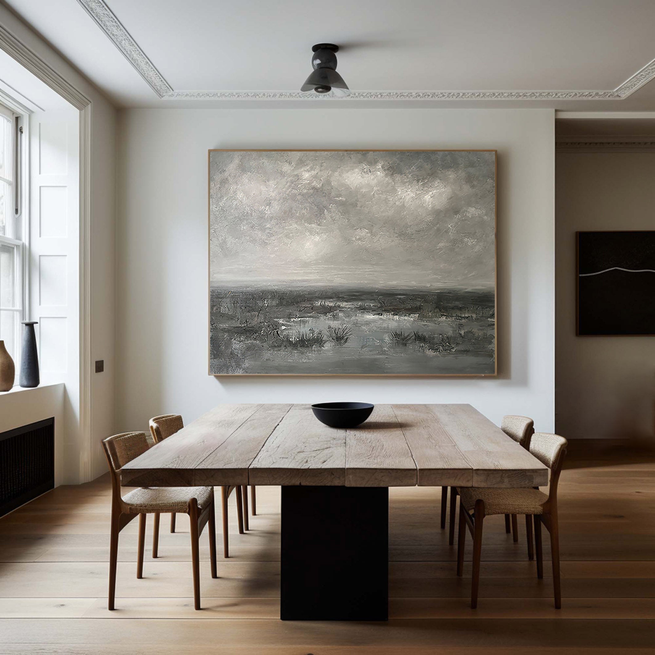 Grey Abstract Painting #GAP 003 - Image 3