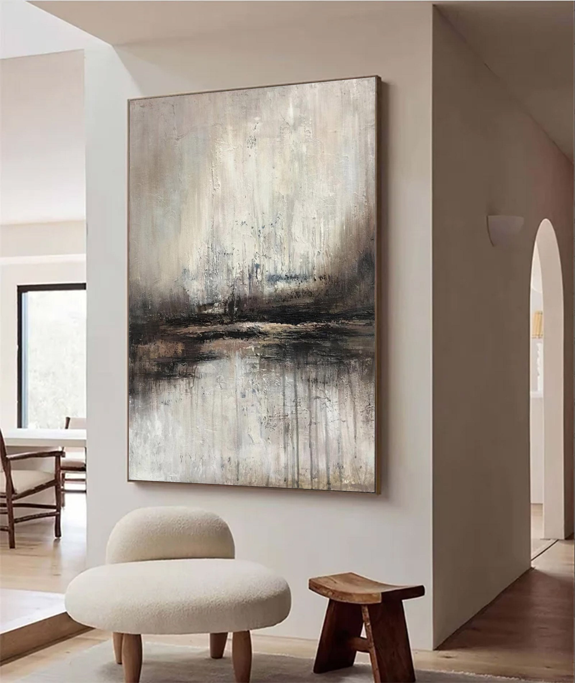 Contemporary Large Abstract Reflective Art | MuroArt #WGA 007 - Image 11