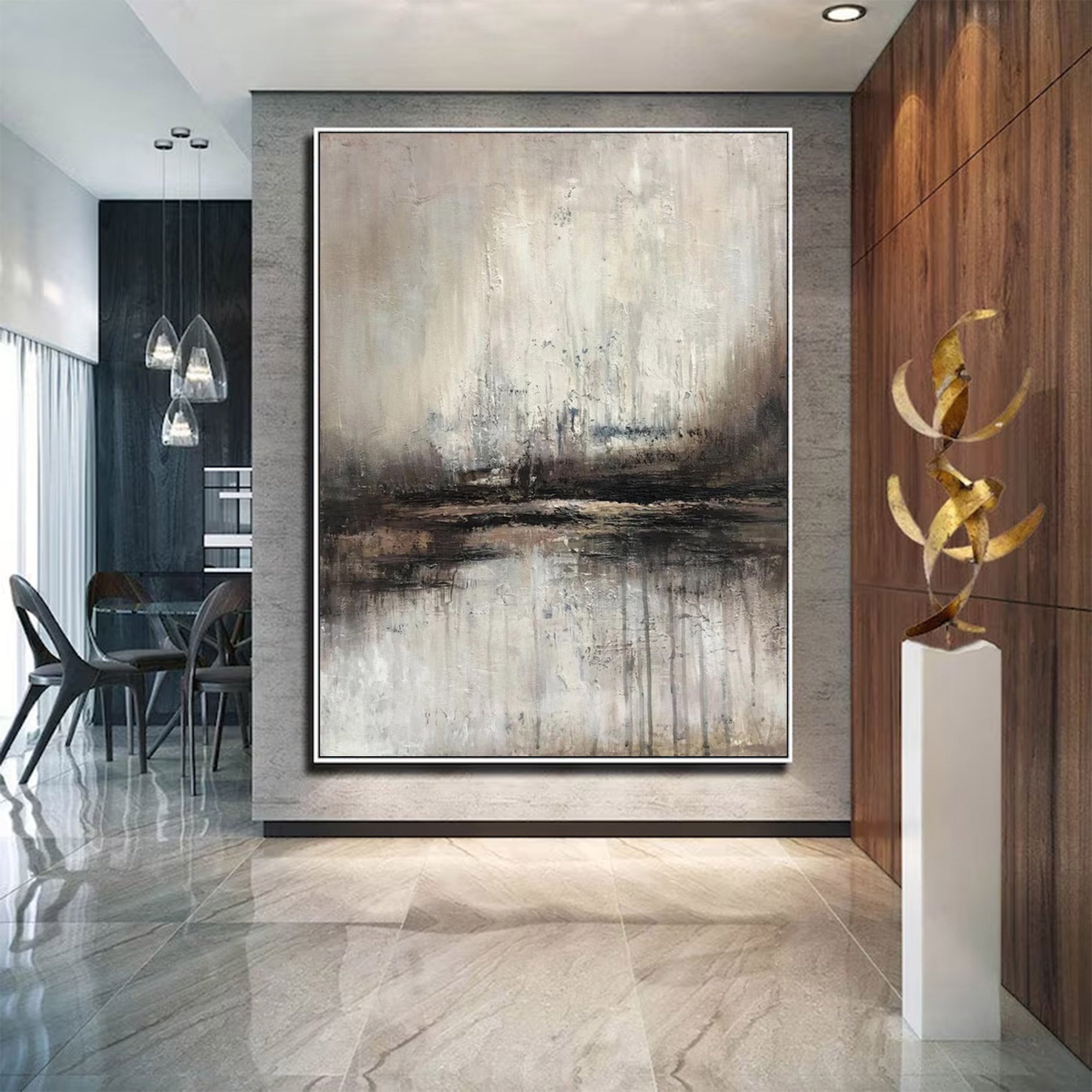 Contemporary Large Abstract Reflective Art | MuroArt #WGA 007 - Image 3