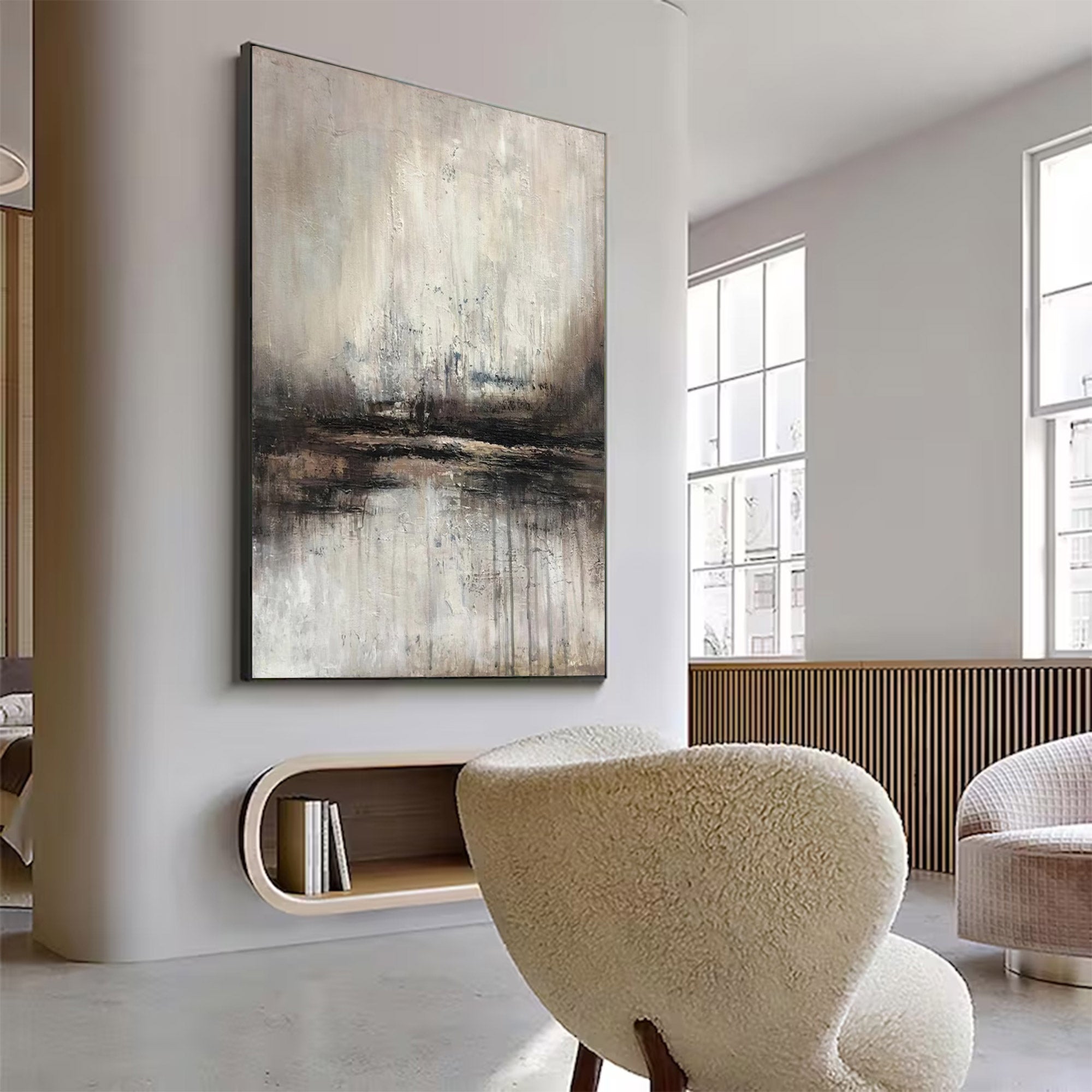 Contemporary Large Abstract Reflective Art | MuroArt #WGA 007 - Image 4