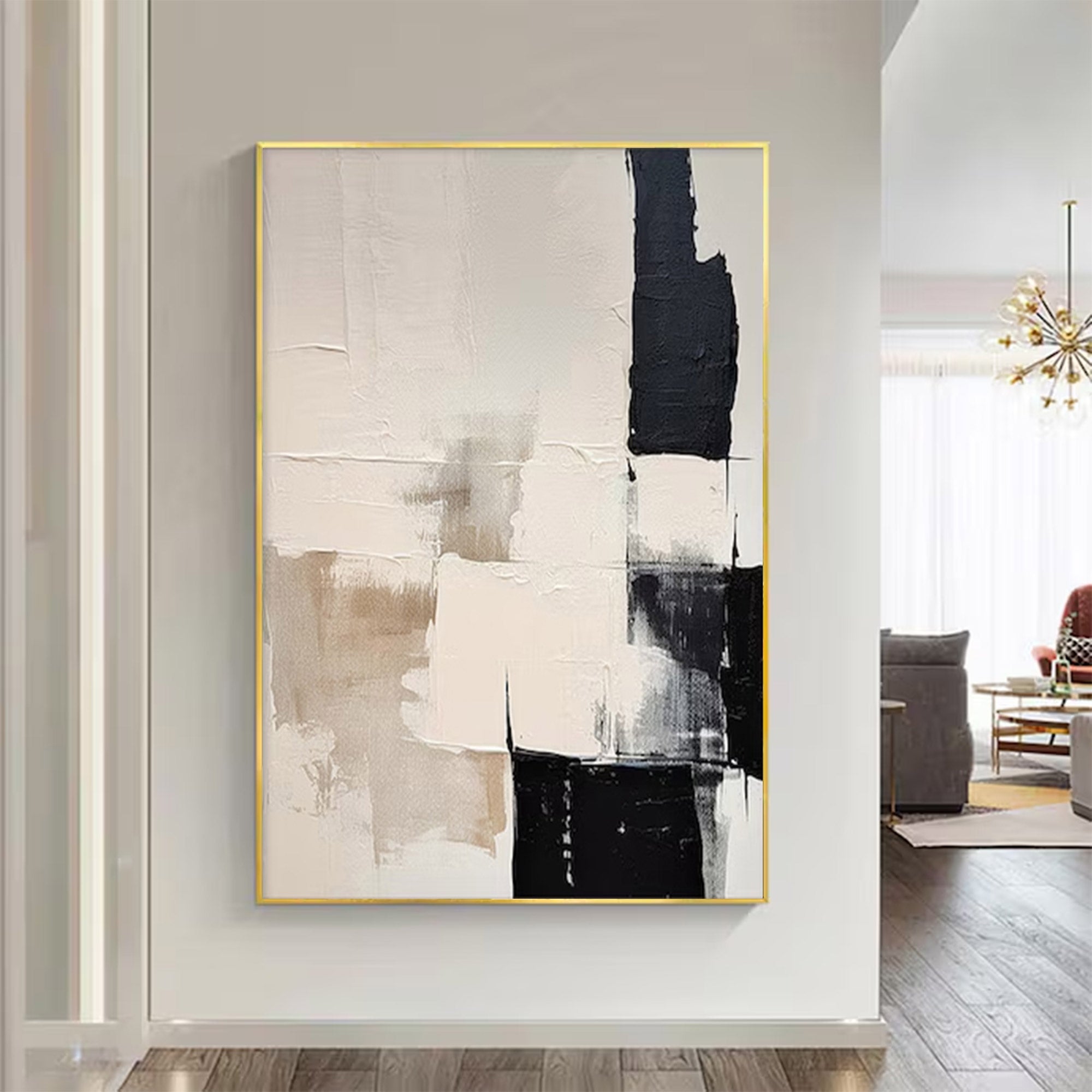 Large Textured White 3D Art | MuroArt #WG 101 - Image 9