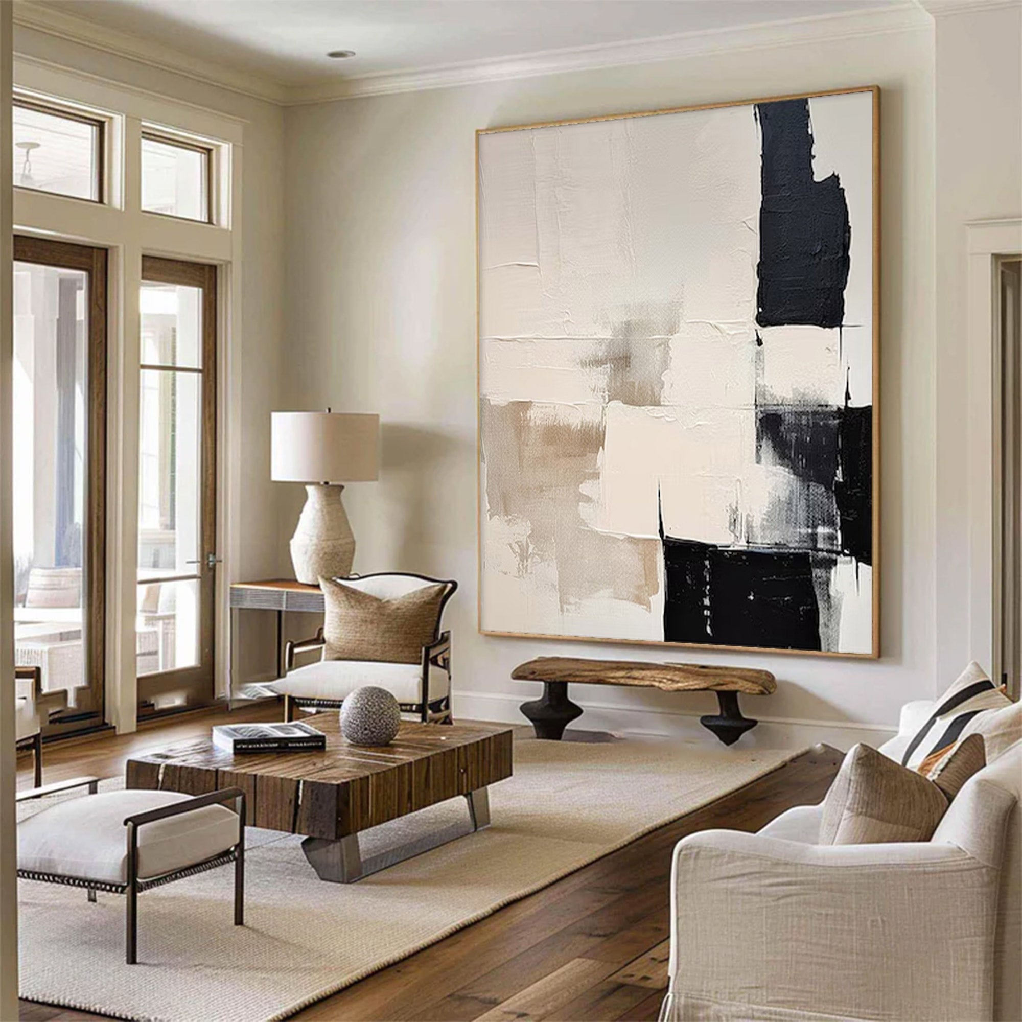 Large Textured White 3D Art | MuroArt #WG 101 - Image 10