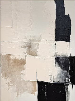 Large Textured White 3D Art | MuroArt #WG 101 - Image 2