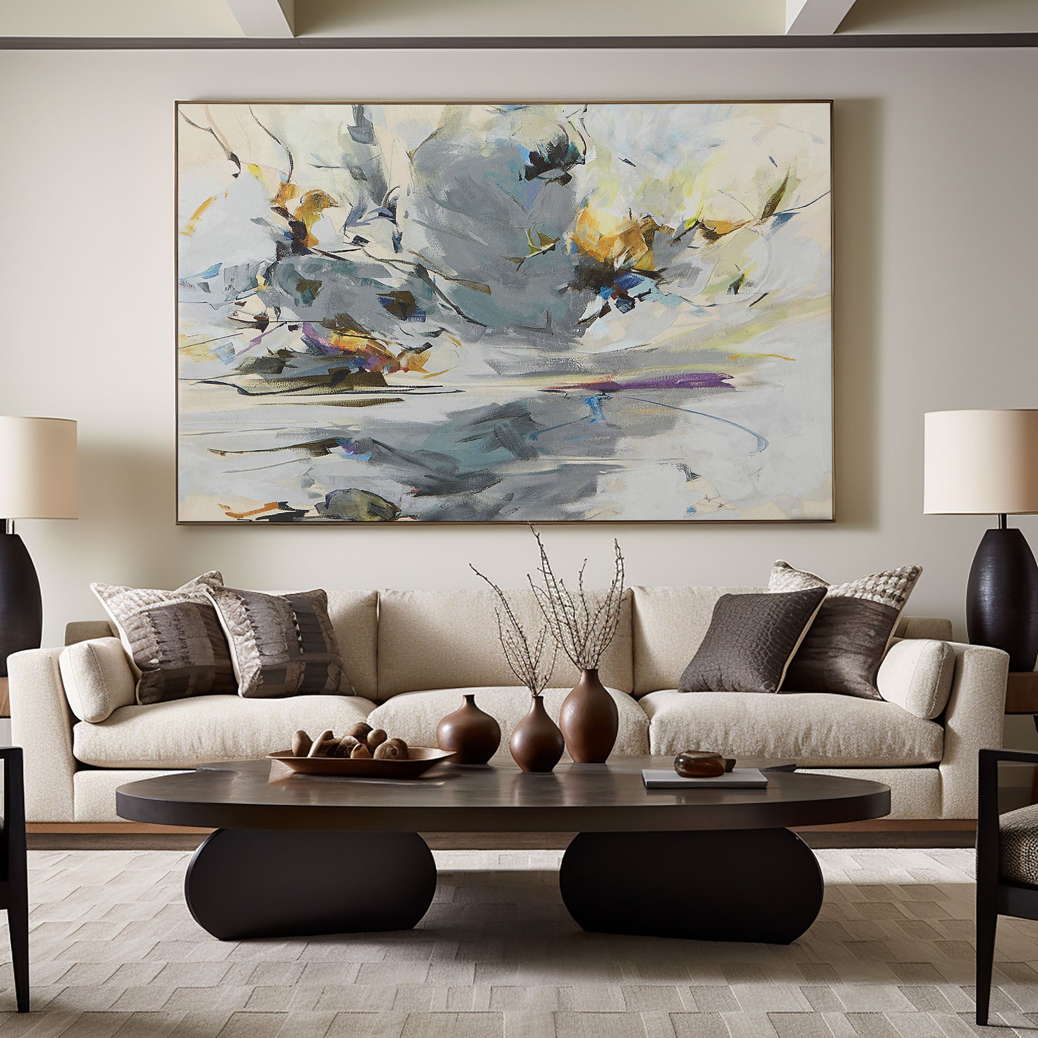 The Birds Of Wonder In the Auspicious Sky, Abstract Wall Art #BGA 109 - Image 11