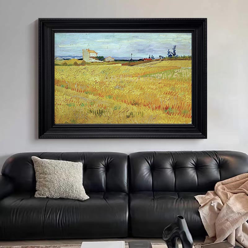 Wheat Fields, Vincent Van Gogh Inspired #BGA 104 - Image 10