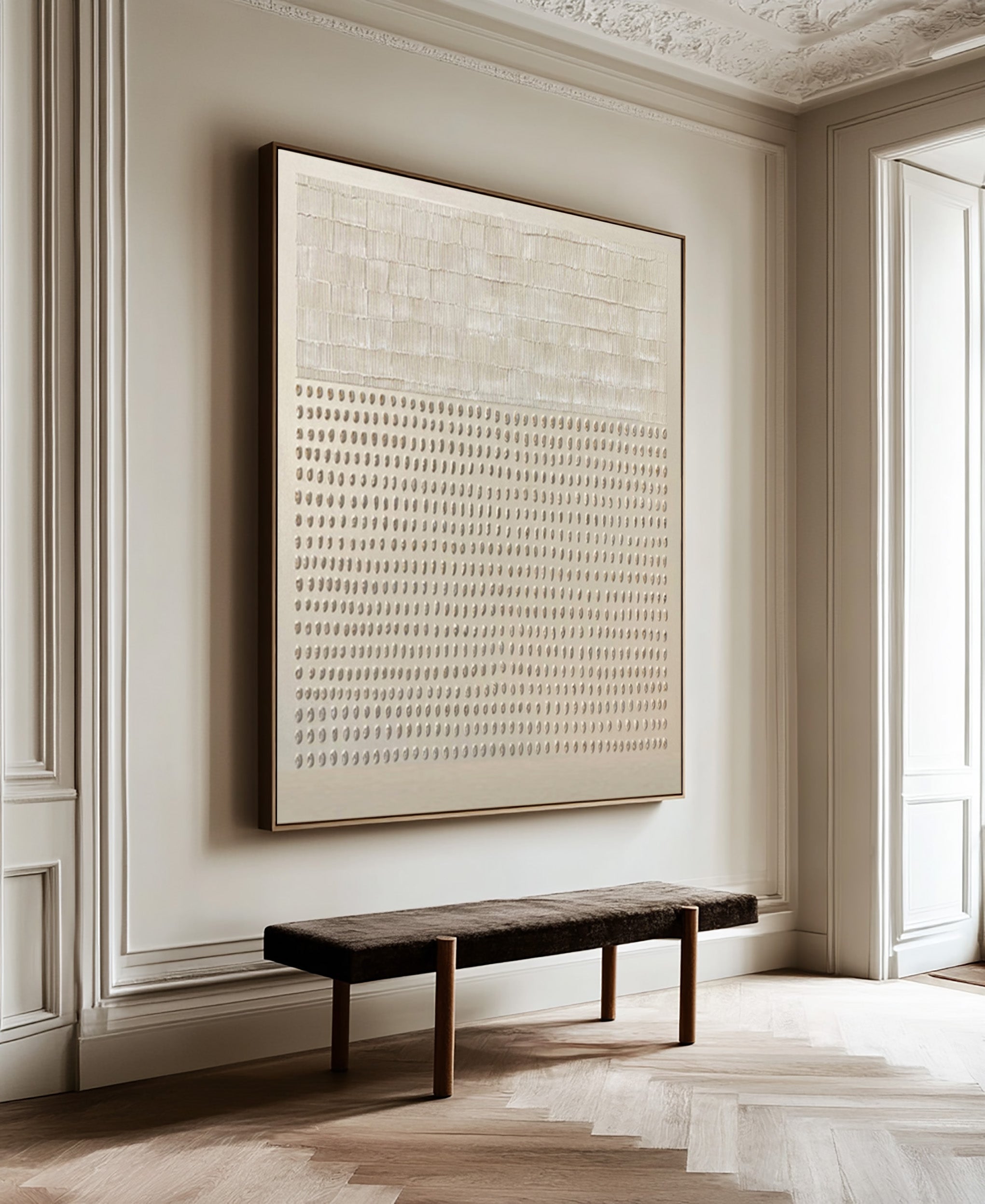 Minimalist Textured Canvas Home Decor Large Vertical #WG 045 - Image 10