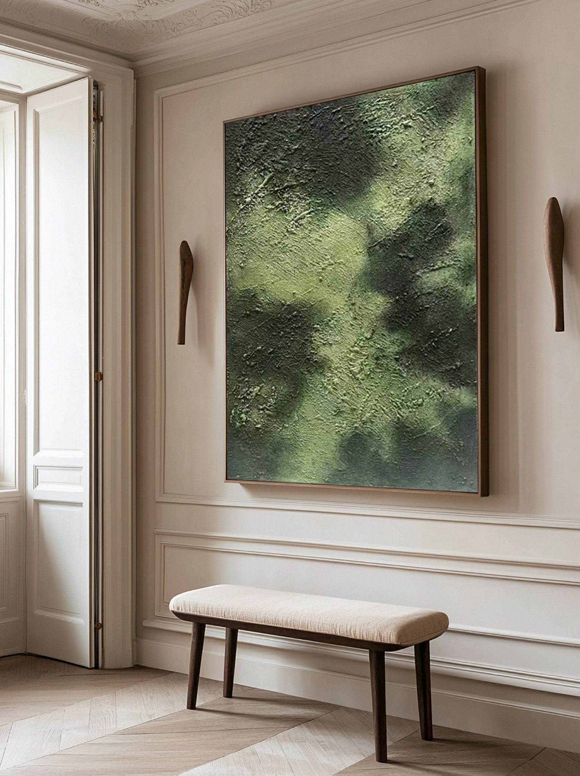 Modern Abstract Art with Rich Tactile Surface #BGA 351 - Image 5