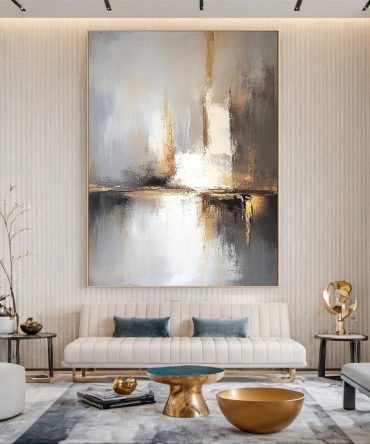 Large Abstract Art for Modern Decor #WS 049