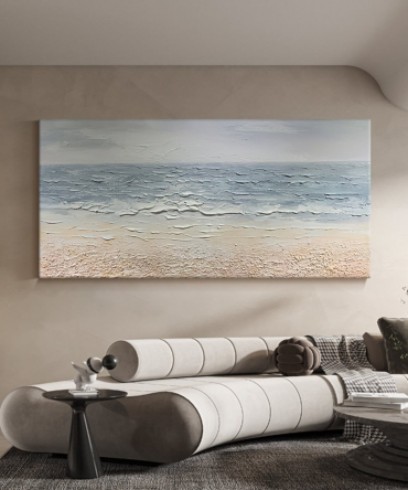 Serene Coastal Wall Art with Textured Details #BGA 046