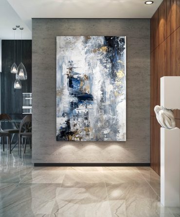 Blue & Green Abstract Painting #BGA 019