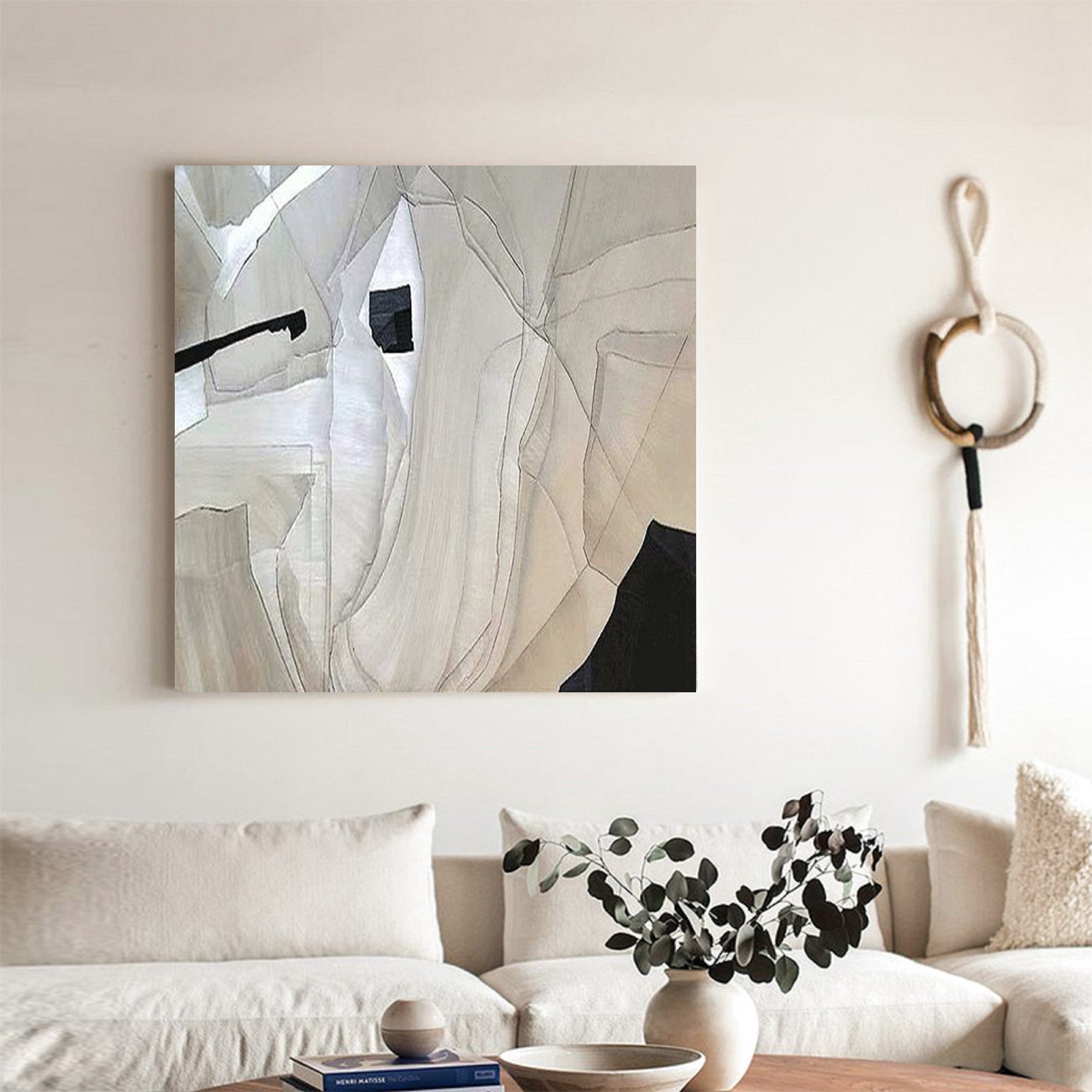 Wabi Sabi Abstract Painting #WS 003 - Image 2