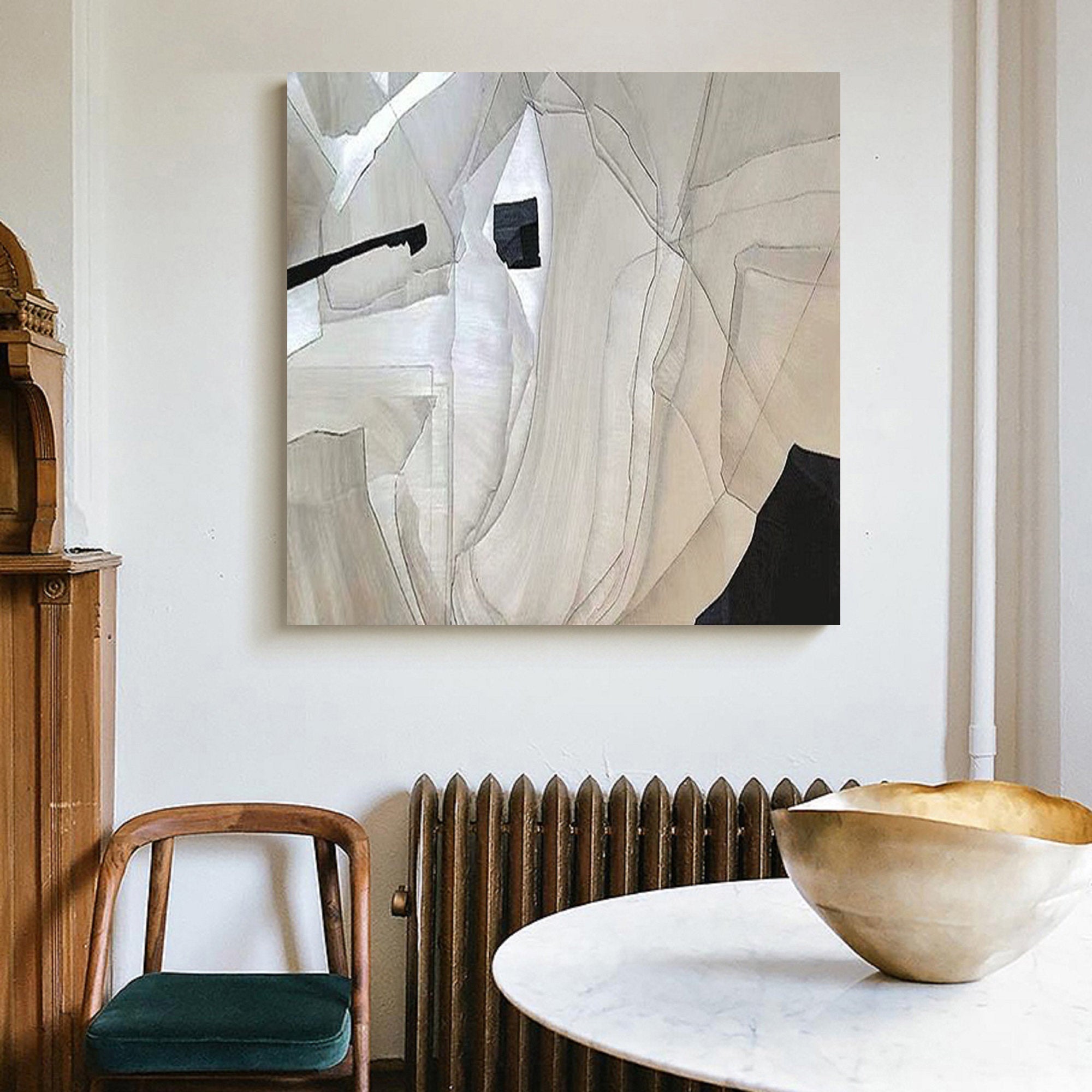 Wabi Sabi Abstract Painting #WS 003 - Image 4