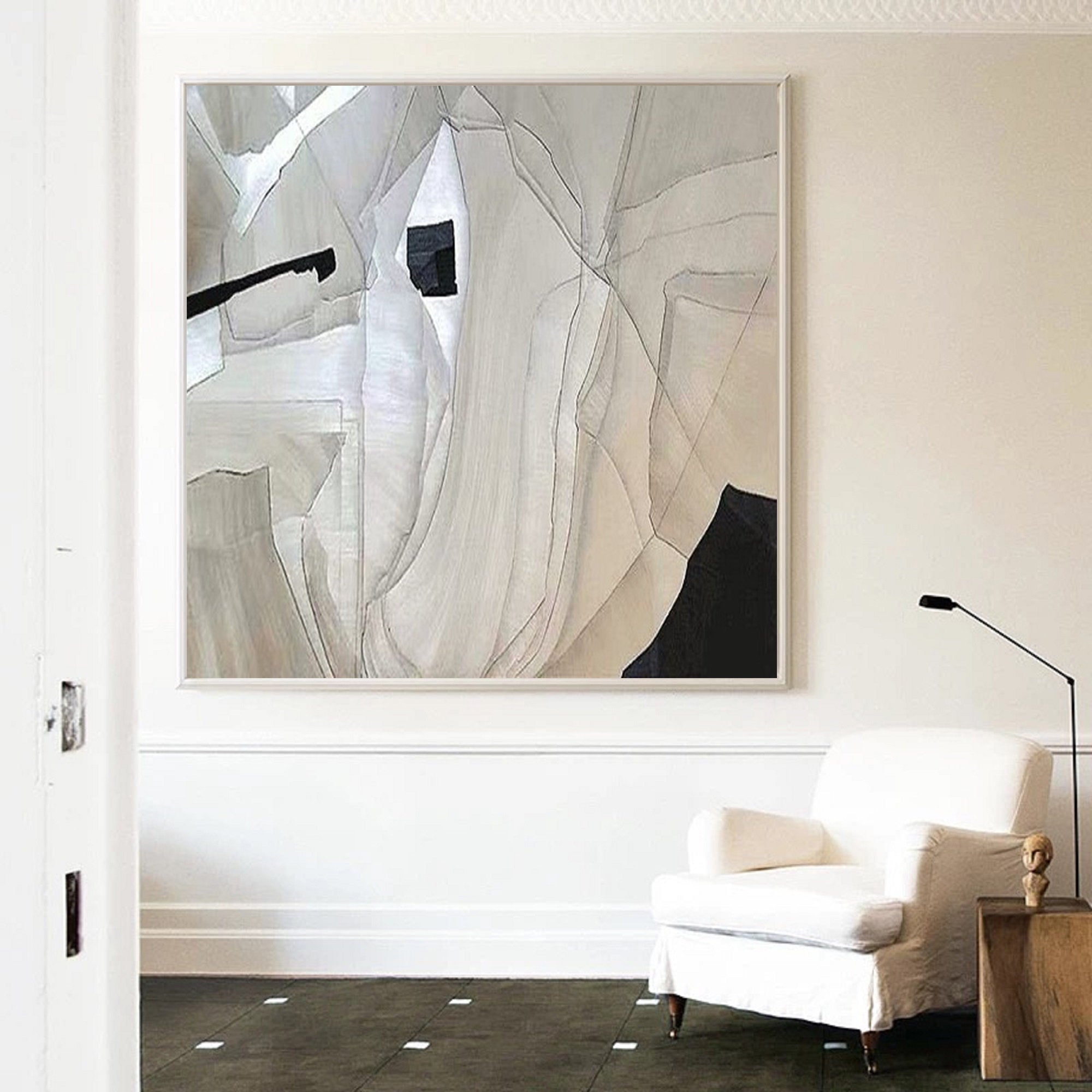 Wabi Sabi Abstract Painting #WS 003 - Image 7