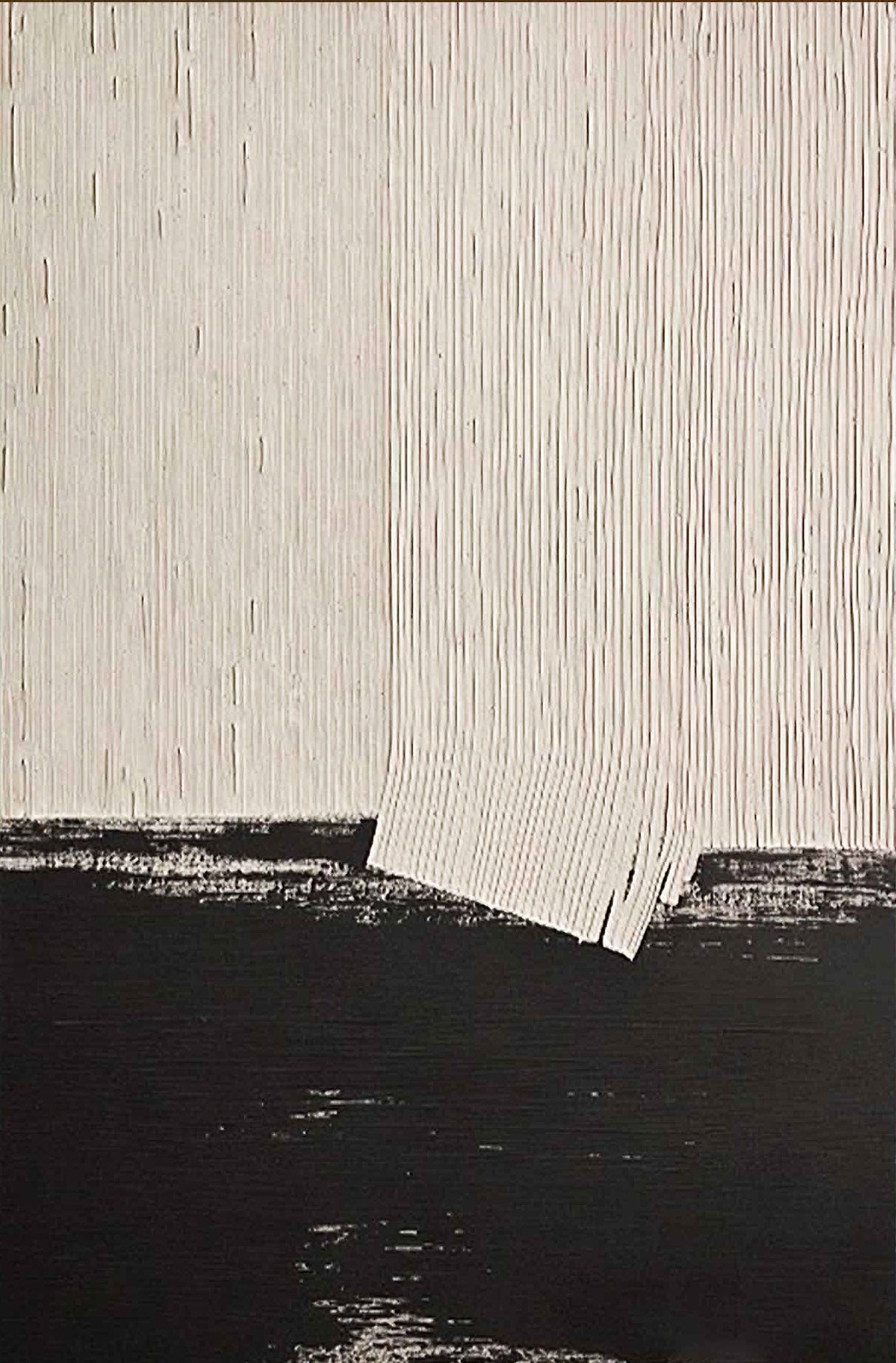 Black & White Minimalist Painting #BWM 004 - Image 9