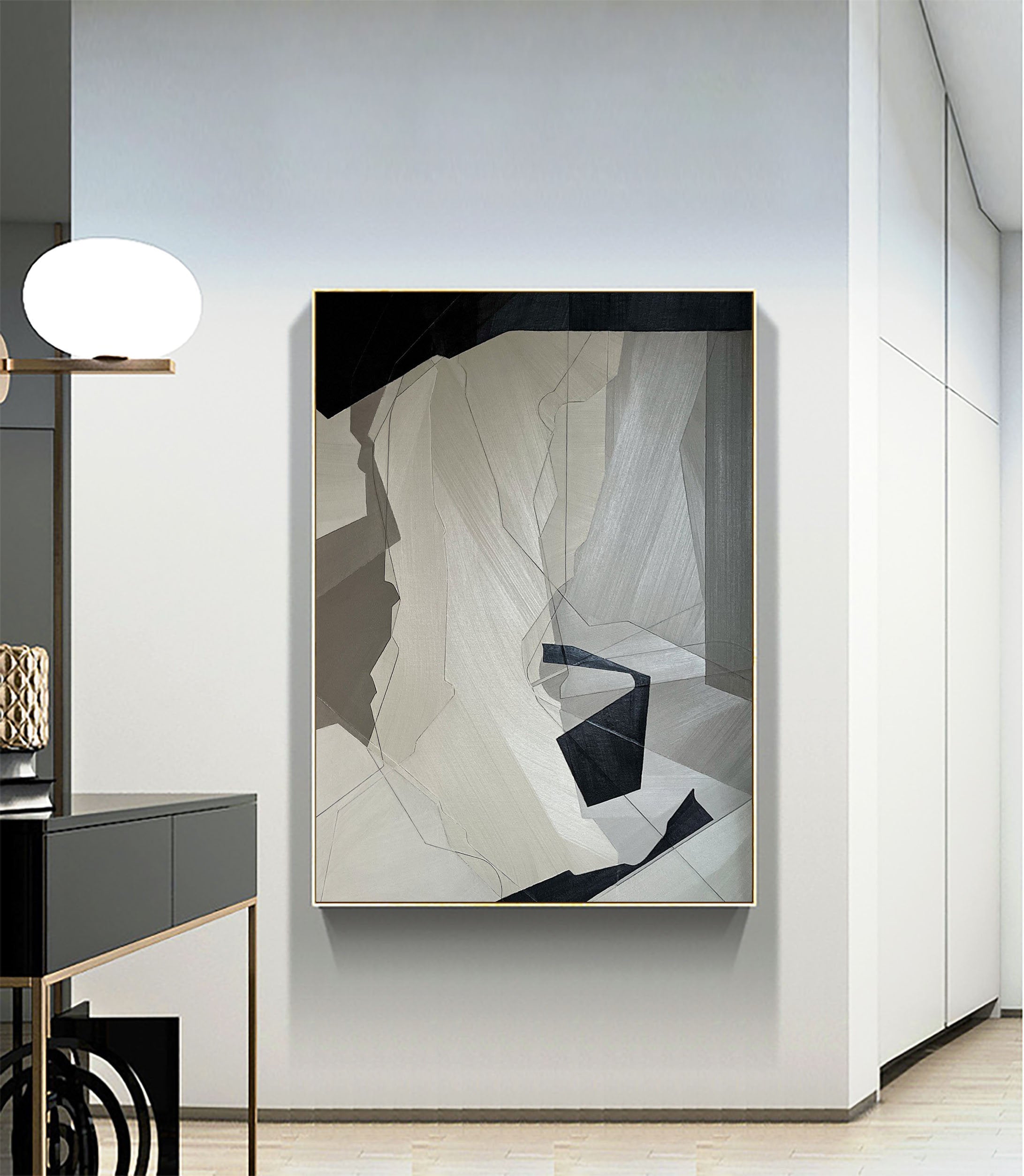 Wabi Sabi Abstract Painting #WS 008 - Image 8