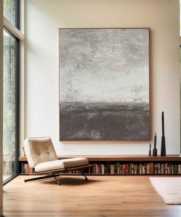 Grey Abstract Painting #GAP 005