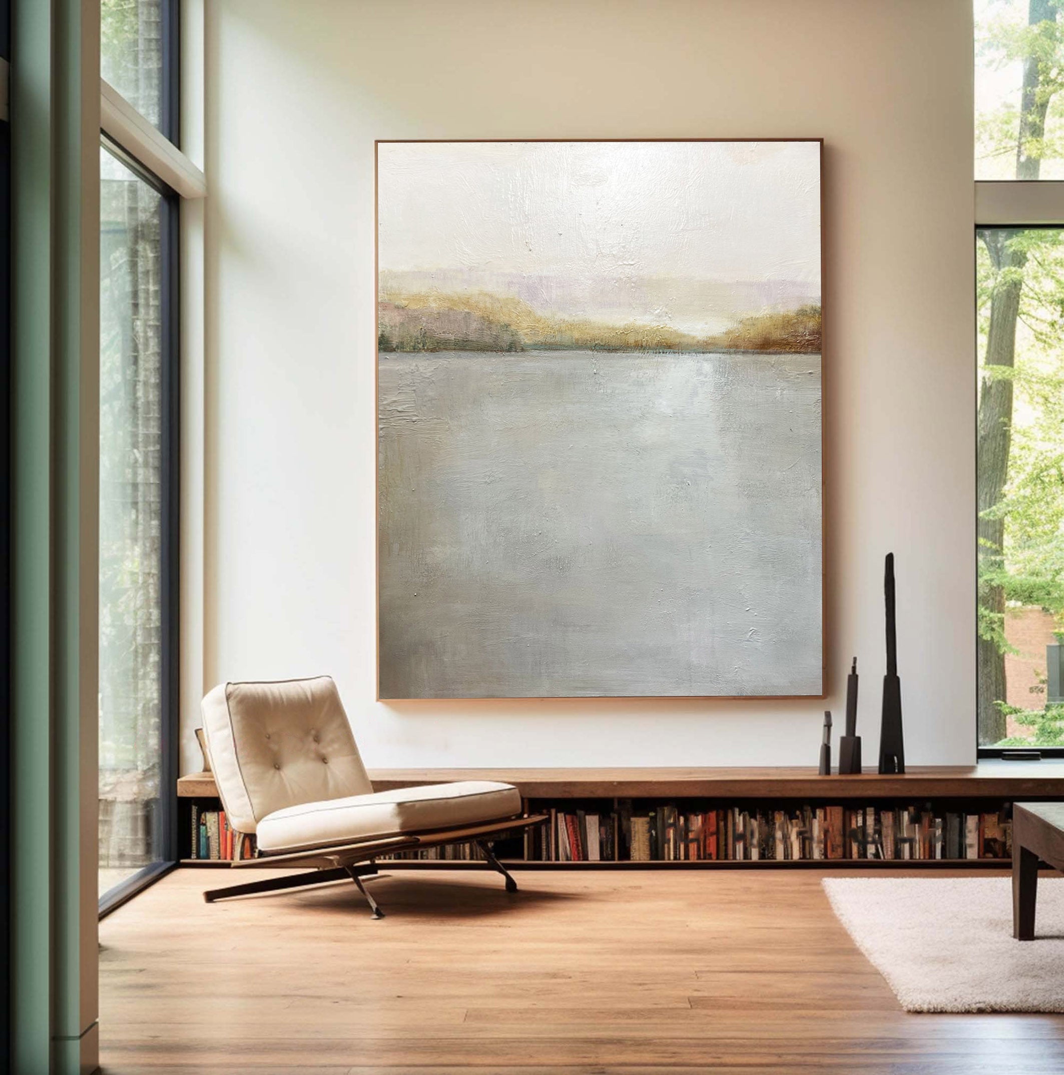 Grey Abstract Painting #GAP 010