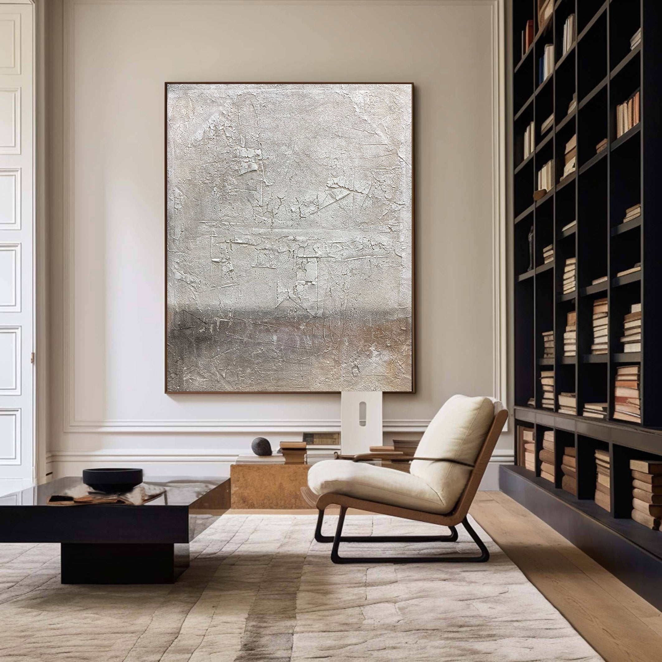 Grey Abstract Painting #GAP 006 - Image 6