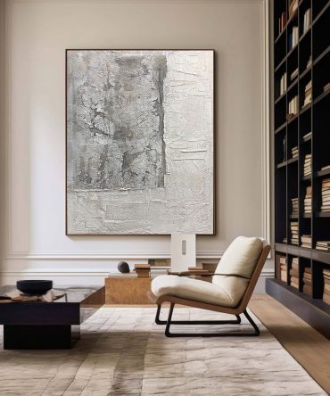 Grey Abstract Painting #GAP 007