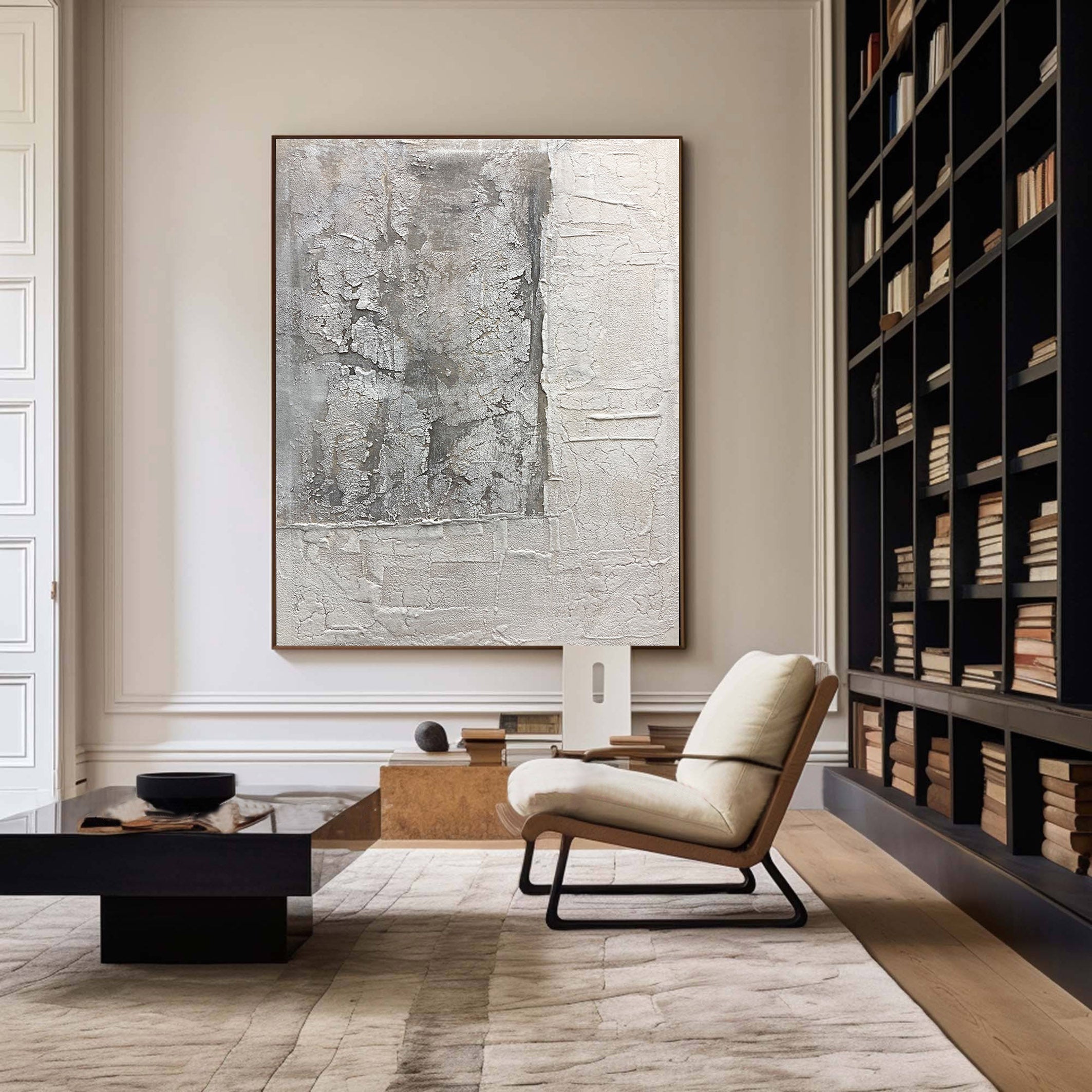 Grey Abstract Painting #GAP 007