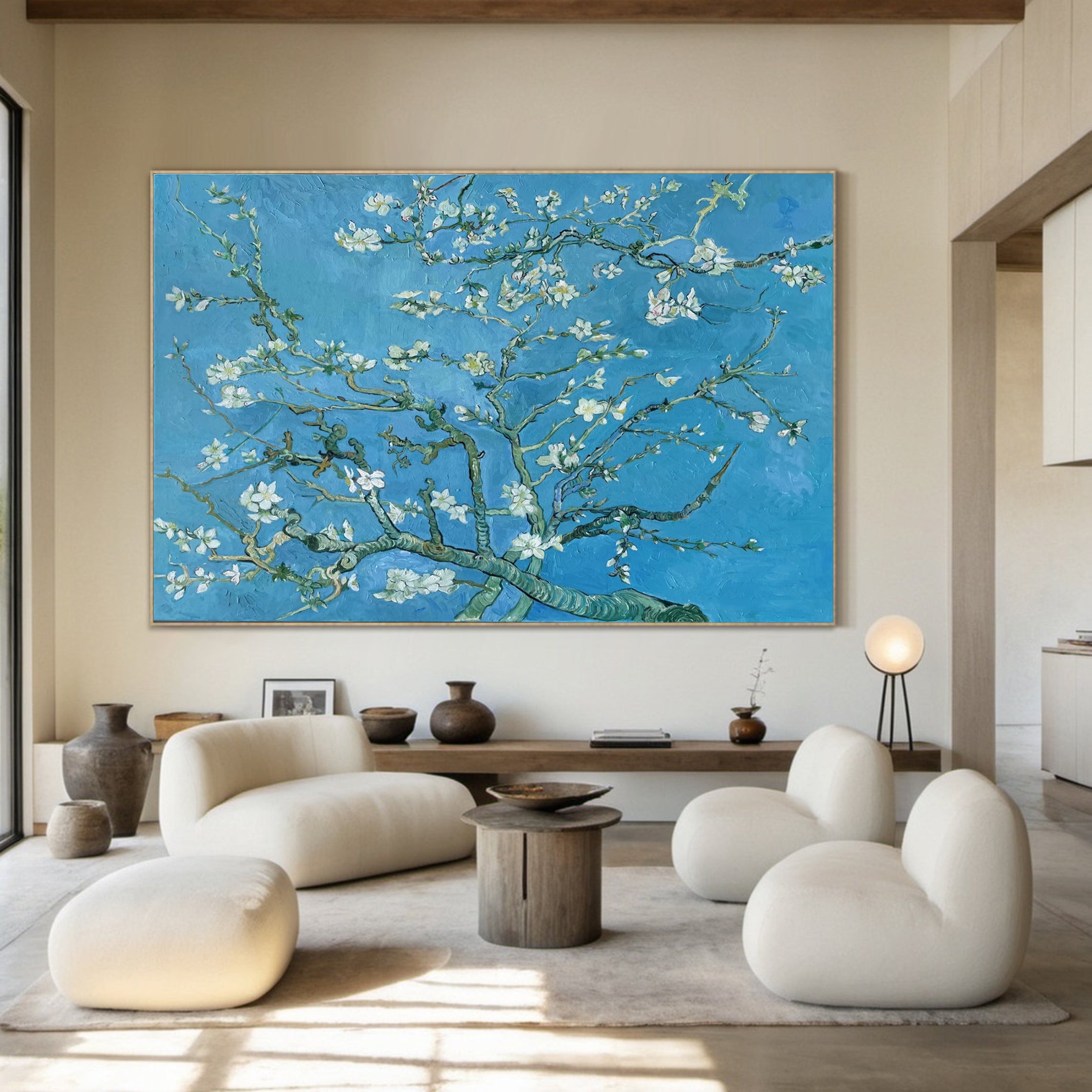 Van Gogh-Style Almonds, Impressionistic Nature Wall Art #BGA 188 - Image 5