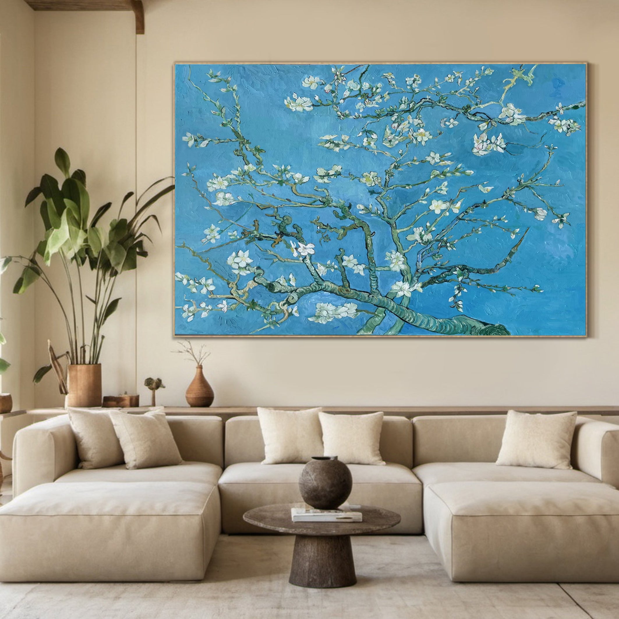 Van Gogh-Style Almonds, Impressionistic Nature Wall Art #BGA 188 - Image 6